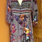 Umgee  Hippie Chic Bright Floral Tunic Photo 5