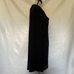 BELLDINI High Cowl Neck Womens Sweater Sz L Black Grommets Tunic Witchy Grunge Size L Photo 4