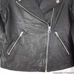 Madewell NEW  washed Leather Motorcycle‎ Jacket, size S Photo 4