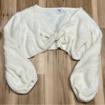 Princess Polly The Henrik Cropped Sweater Fuzzy Women’s 4 Photo 1