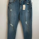 Current/Elliott C/E by Current Elliott Sunny Original Destructed Boyfriend Jeans Photo 0