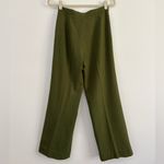 Givenchy Vintage 70s Wool Blend Wide Leg High Waist Trousers Photo 7