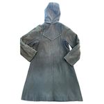 American Vintage Vintage The Membership Reversable Corduroy brown/ black hooded Coat size large Photo 7