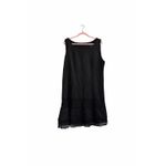 Ashley Stewart  Black A-Line Dress with Lace Hem NWT Size 22/24 Photo 0