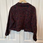 Woman Within ‎ Floral Denim Jacket And Jeans Set Size 12W/16W Photo 2