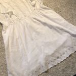 Old Navy New  waist-defined flutter-sleeve tie-back mini dress, size xl Photo 9