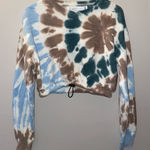 Tilly's RSQ drawstring cropped sweater Photo 0