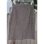 Diane Von Furstenberg Vintage 1980s  Houndstooth Skirt – Size 12 (Modern 8–10) Photo 3