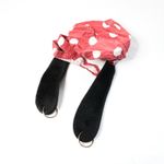 Disney Vintage World Goofy Pluto Ears Pirate Bandana Earrings Polka Dot 90s? Photo 2