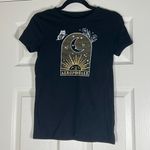 Aeropostale Women’s Classic Crew Tee With Gold/White Sun/Moon Graphic Size Small Photo 1
