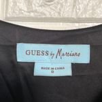 Marciano  100% silk cap sleeve mini dress women’s size 0 blue black purple Photo 4