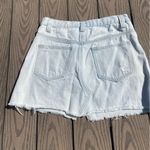 We The Free  Size 28 Sidecar Mini Skirt Blue Light Wash Denim Free People Photo 5