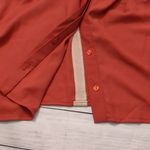 Mustard Seed  orange button down tunic sleeveless top size medium Photo 1