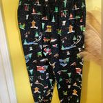 Old Navy  Festive Scene Pajama Bottoms - Black Photo 0