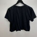 Oversized 2009 Beatles Women's Crop Top Medium Raw Hem Colorful Faces Y2K Style Black Photo 9