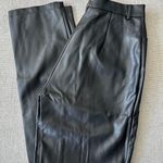 White Fox Boutique  High-Waisted Leather Pull-On Faux Pants Photo 3