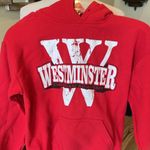 Westminster Christian Academy Red Cotton Hoodie Photo 2