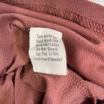 Dusty Rose lightweight sheer short puff sleeve with embroidered polka dots Pink Size 3X Photo 5