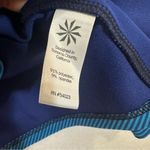 Athleta Womens Athletic Top Half Zip Pullover Sweater Blue Purple Size XL Photo 7