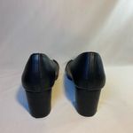 Jones New York  black formal dress shoes size 8M with gold buckle Photo 4