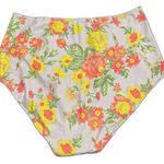 Aerie 45A.-  Printed Ruched High Waisted Bikini Bottom. Photo 1