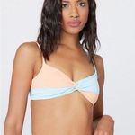 l*space L* Ringo Bikini Top in Tangy and Sky Blue Size Medium NWT Photo 0