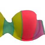 Victoria's Secret Victoria’s Secret Strapless Push Up Bikini Top Multi Colored Size 32B Photo 5