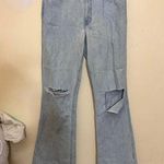 Ética Sasha‎ Modern Flare Jeans Sea Breeze Size 29 Blue Photo 12