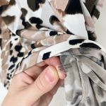 Calvin Klein Top Short Sleeve Animal Print Small Photo 4