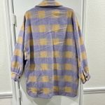 Princess Polly NWT Keelee Purple Plaid Oversized Jacket- Size Small/Medium Photo 3