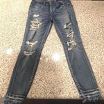American Eagle Outfitters Never Worn AE Skinny Ripped Jeans (jegging Style) Size 6 Photo 0