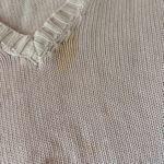 Brandy Melville Pink V-Neck Light Sweater Photo 2
