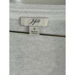 J.Jill Women Small‎ White Deep V Neck Pullover Top Cotton Linen Summer Vacation Photo 5