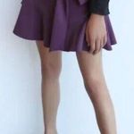 ZARA ✨ Purple Bermuda Mini Sz Medium Skort✨ Photo 0