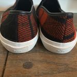 Coach  Slip On Sneakers Buffalo Plaid Red and Black Size 7 Photo 3