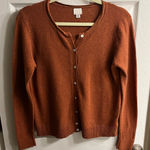 A New Day  cardigan orange sweater m Photo 0