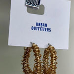 Urban Outfitters NWT  Gold Hoop Earrings Photo 0