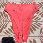 American Eagle NWOT ARIE PINK HIGH-WAISTED BIKINI BOTTOMS  Photo 0