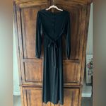 Vintage Beverly Hills Originals Black Maxi Dress Whimsygoth Size XS Photo 3