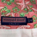 Vineyard Vines Women’s Size 4 Pink Green Starfish Hibiscus Flowers Printed Skirt Photo 4