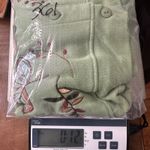 Shenanigans Embroidered Cardigan Cottagecore Button Up Green‎ Floral Women Small Green Photo 9