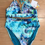 Robert Graham ‎ Tie Dye Bikini Set Size 8 NWT Photo 0