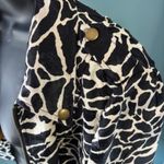 Peck & Peck  Collection 14 Black White Zip Abstract Animal Print Bold Statement Photo 3