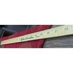 Sassafras Autumn Midi Dress XS Burgundy Gold Tree Print Fall Modest Boho Cottagecore Artsy Photo 4