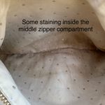 Kate Spade Purse Gold Coast Quilted Leather Metallic Shimmer Tote Large Glam Photo 15