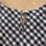 Woolrich  Navy/White Gingham Top Size L Photo 5