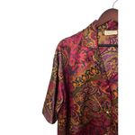 Victoria's Secret Vtg Gold Label Paisley Night Blouse M/L Nightgown Sleepwear Photo 6