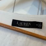 Ralph Lauren Lauren  White Eyelet Maxi Dress Size 18 Photo 9