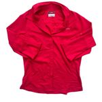 Columbia omni-Shade sun protection bright pink Shirt size medium Photo 0