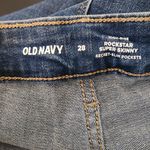  Skinny Distressed Jeans NWOT Size 28 Old Navy Distressed Denim Photo 5